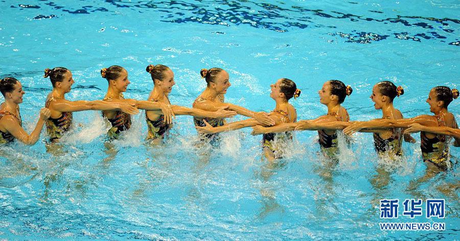 Красивые фотографии синхронного плавания с Чемпионата мира по плаванию в Шанхае