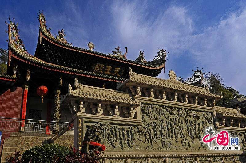 Храм Ляньшань в провинции Фуцзянь