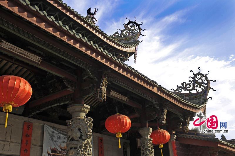 Храм Ляньшань в провинции Фуцзянь
