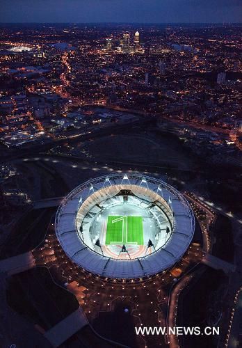 В Лондоне начался обратный отсчет времени, оставшегося до начала Олимпиады-2012 