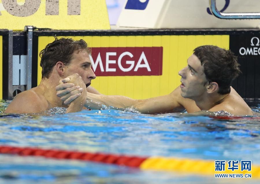 Лохте победил Фелпса и установил мировой рекорд в заплыве на 200 метров вольным стилем