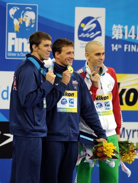 Лохте победил Фелпса и установил мировой рекорд в заплыве на 200 метров вольным стилем