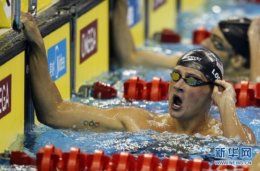 Лохте победил Фелпса и установил мировой рекорд в заплыве на 200 метров вольным стилем