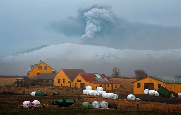 Прекрасные пейзажи в тумане 