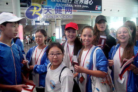 Первая группа российских детей побывала в Китае в 2010 году. 