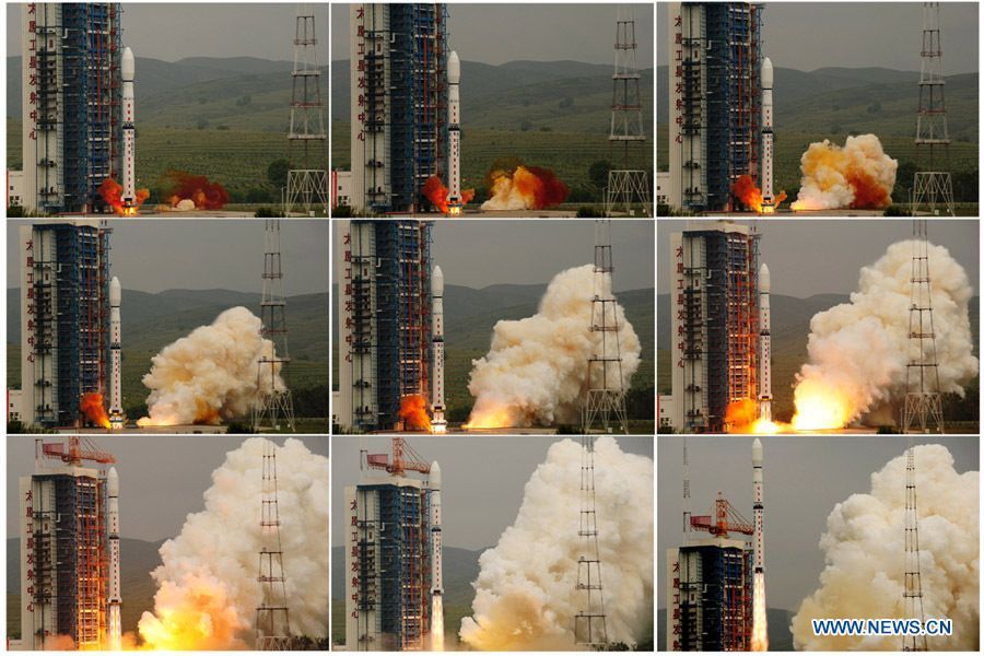 В Китае успешно запущен океанографический спутник 'Хайян-2'1