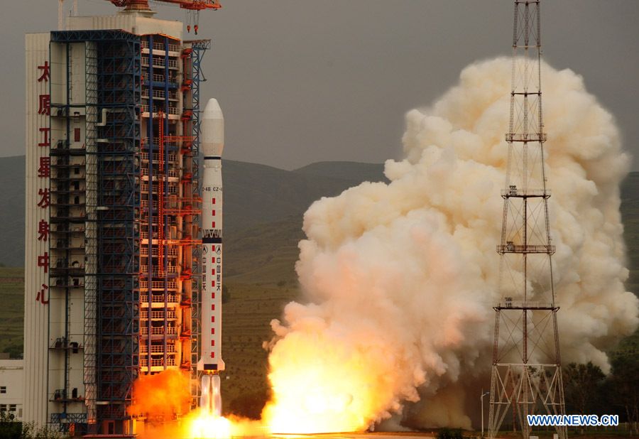В Китае успешно запущен океанографический спутник 'Хайян-2'4
