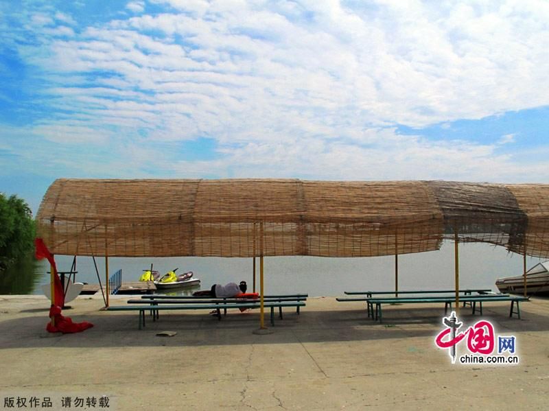 Озеро Байяндянь – крупнейшее на равнине Хайхэ