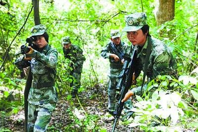 Храбрые женщины-снайперы КНР 2