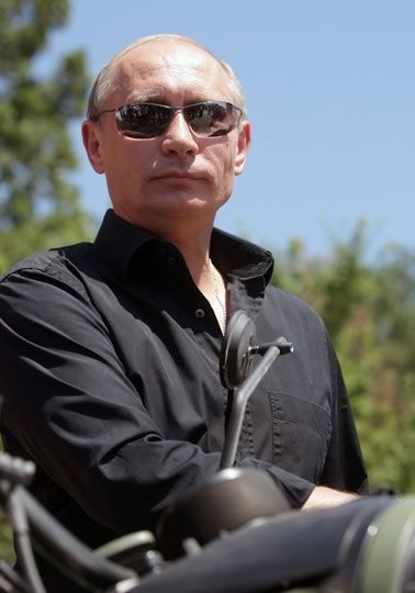 Стильные фотографии Путина