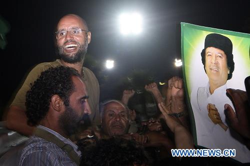 Сын М. Каддафи Сейф аль-Ислам опроверг информацию о своем аресте3