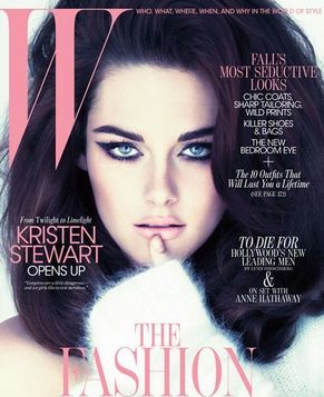 Кинозвезда Кристен Стюарт на обложке модного журнала