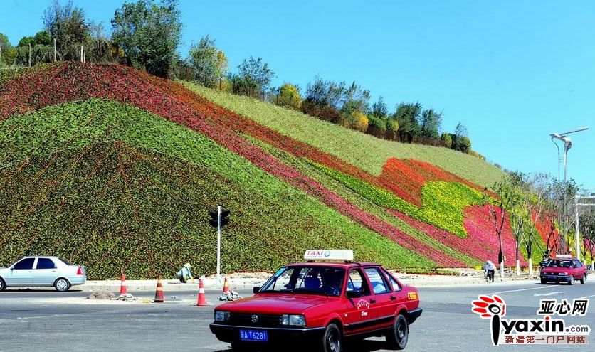 Город Урумчи в цветах встречает гостей 1-й выставки ЭКСПО «Китай-Евразия» 5