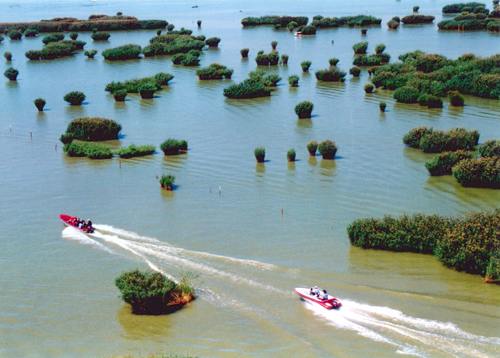 Известная достопримечательность в Иньчуане: Озеро Шаху