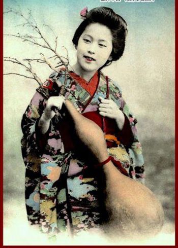 Старые фотографии японских гейш