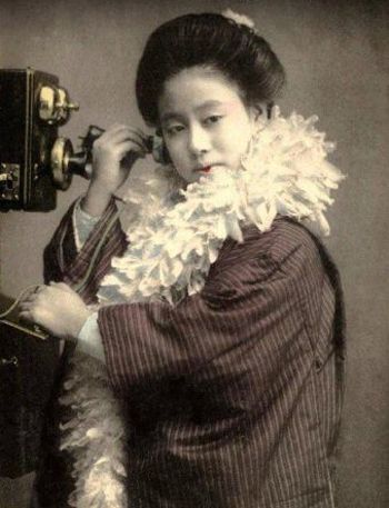 Старые фотографии японских гейш