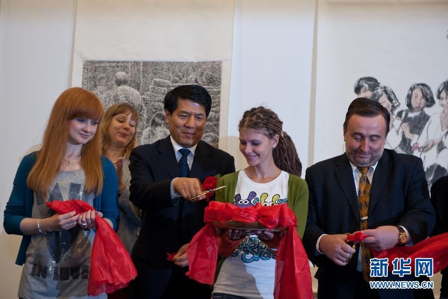 Выставка произведений мастеров китайской живописи открылась в Москве