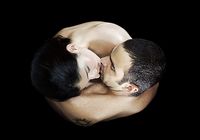 «Поцелуй» в снимках из уникального угла