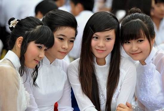 Яркие девушки Вьетнама