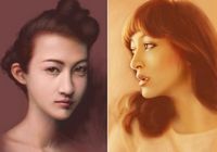 Портреты, созданные японским художником, используя ?iTouch?