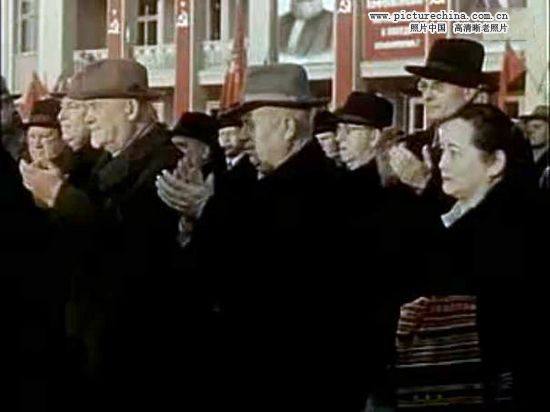 Фотографии визита Мао Цзэдуна в СССР в 1957-м