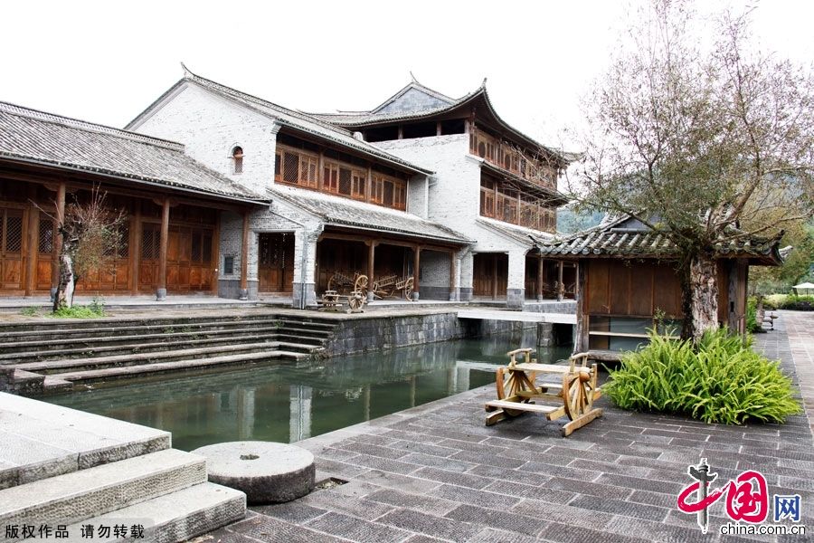 Древний поселок Хэшунь в провинции Юньнань