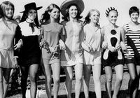 Модницы западных стран в 70-х годах прошлого века 