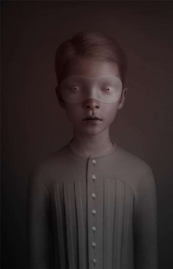 Мистические дети - от российского фотографа Олега Доу 