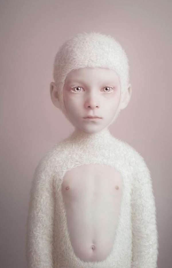 Мистические дети - от российского фотографа Олега Доу 