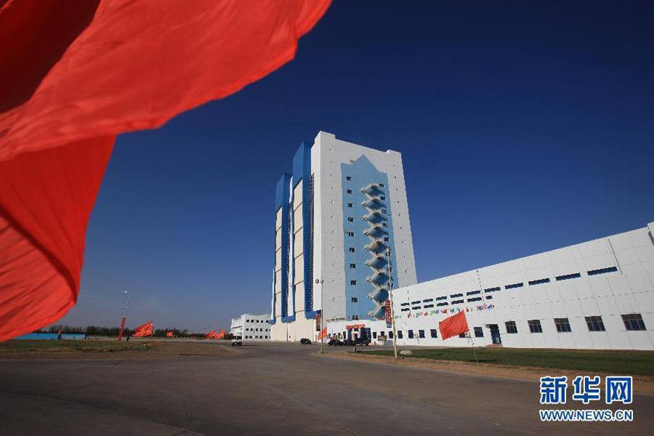 Цзюцюань – величественный космический городок внутри пустыни