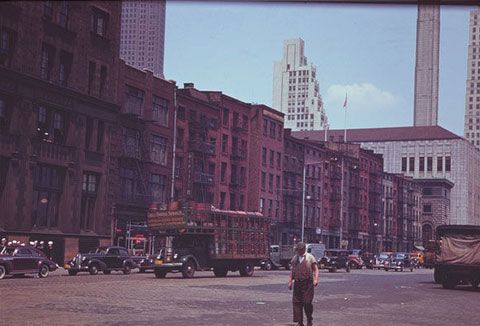 Фото: Нью-Йорк 70 лет назад