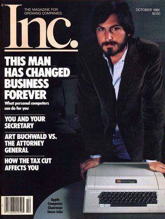 Стив Джобс на обложках журналов1