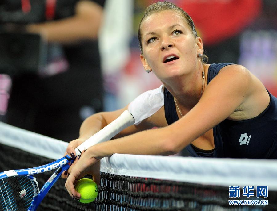 В финальном матче турнира WTA China Open, прошедшем вчера в Пекине, польская теннисистка Агнешка Радваньска победила немку Андреу Петкович со счетом 2:1.