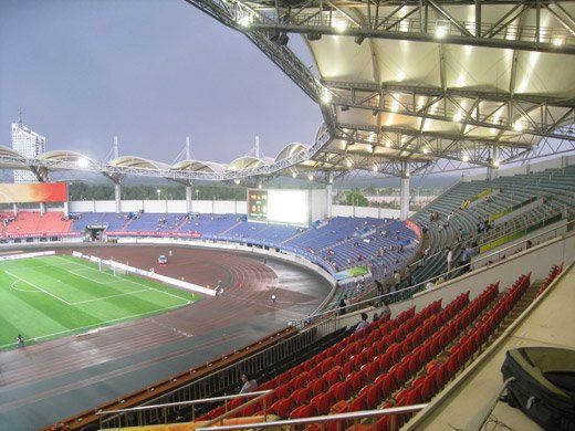 Стадион Олимпийского спорткомплекса города Циньхуандао 