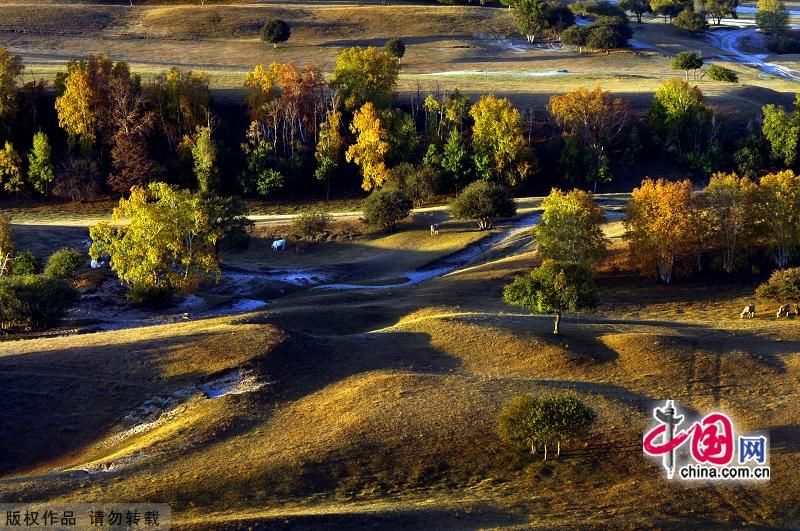 Чарующие осенние пейзажи в степи Башан