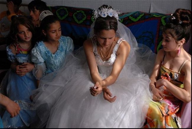 Фото: свадьба одной цыганской девушки 