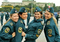 Красивые россиянки в армии