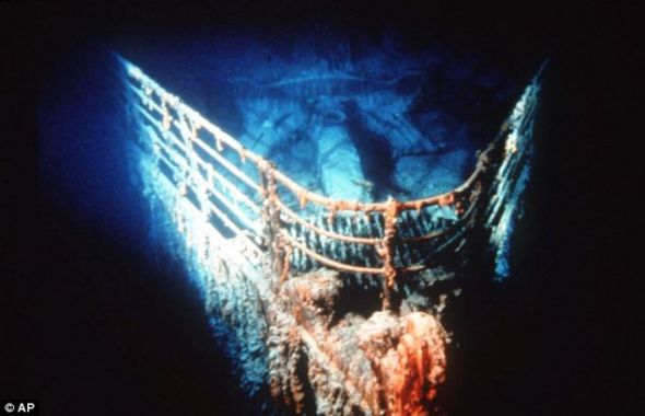 Фотографии утонувшего судна «Титаник» 1