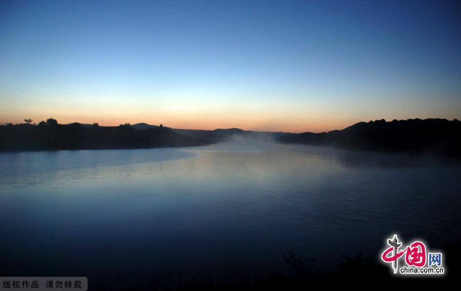 Водная красота в степи Сайханьба