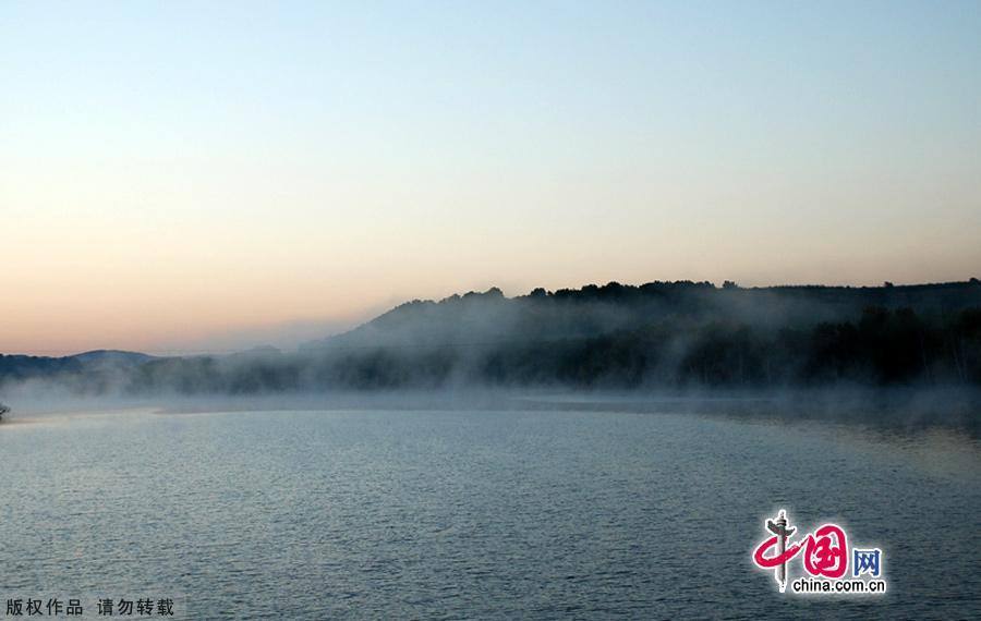 Водная красота в степи Сайханьба