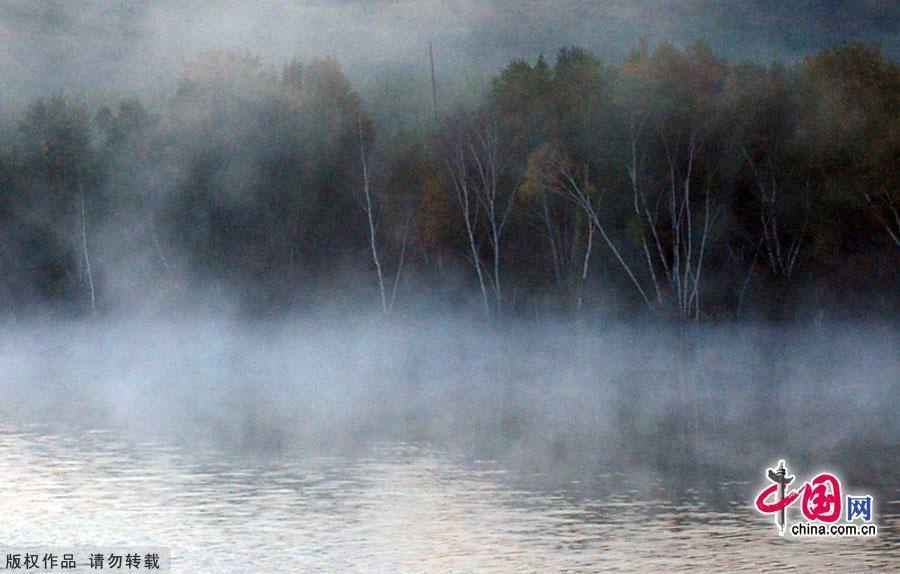 Водная красота в степи Сайханьба