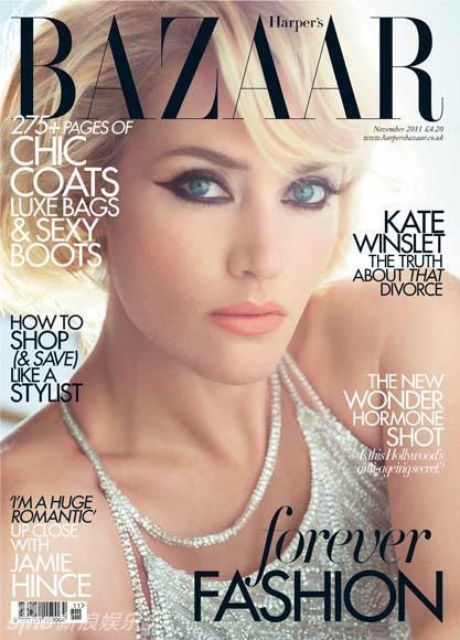  Кейт Уинслет попала на «Harper's Bazaar» версии Великобритании №11