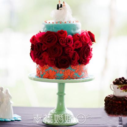 Симпатичные свадебные торты 