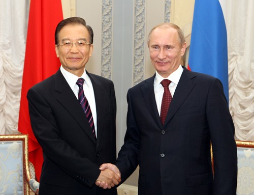 Вэнь Цзябао провел встречу с Владимиром Путиным1