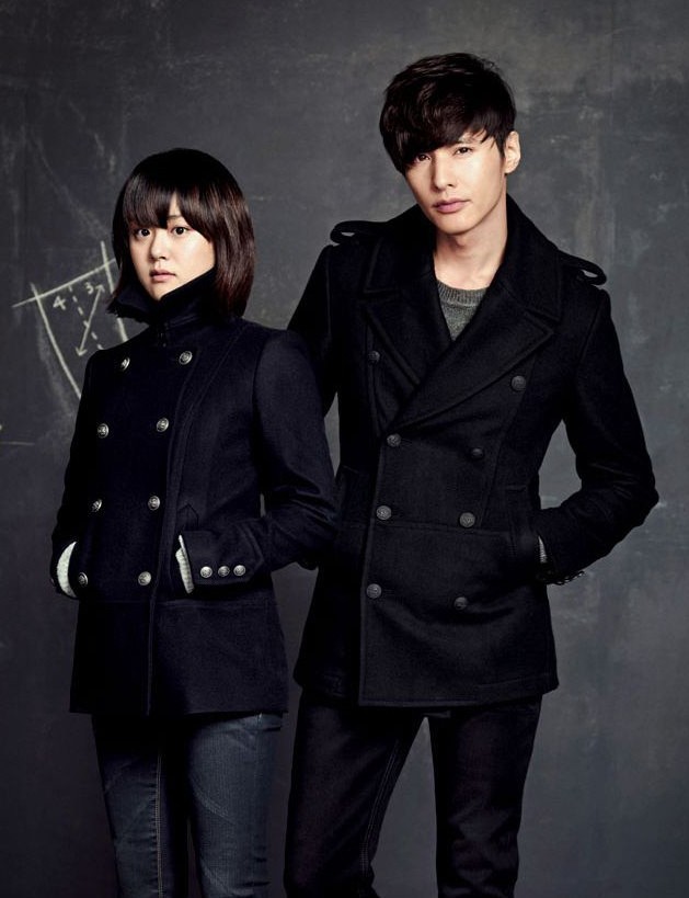 Южнокорейские звезды Вон Бин и Гын Ён Мун в рекламе «Basic house»