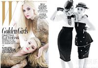 Сестры Dakota Fanning и Elle Fanning на модном журнале «W» №12