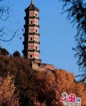 Осенние пейзажи горы Юйцюаньшань в Пекине
