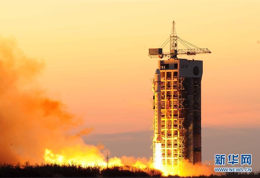 Китай запустил в космос два спутника4