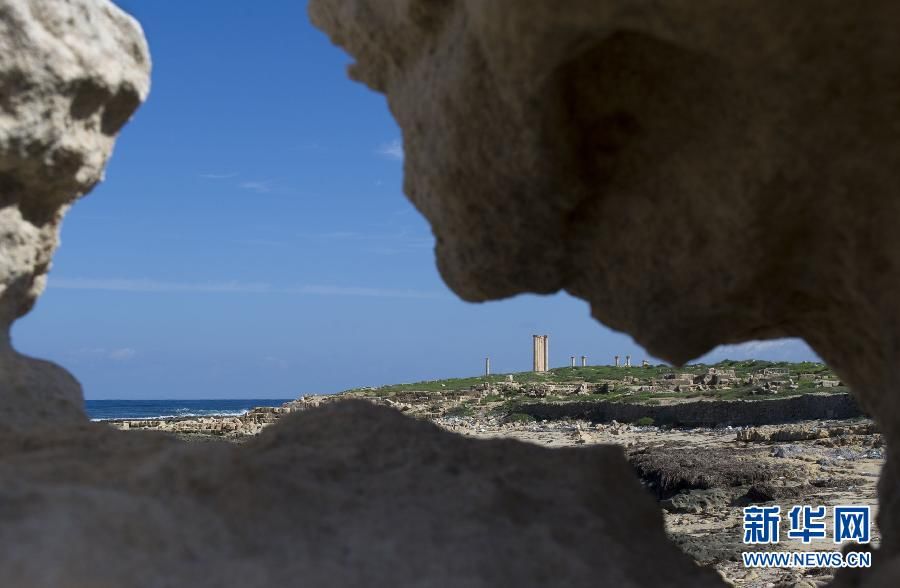 Древние руины Ливии после свежей войны