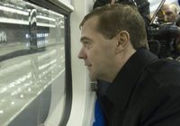 Дмитрий Медведев на новой станции метро в Екатеринбурге